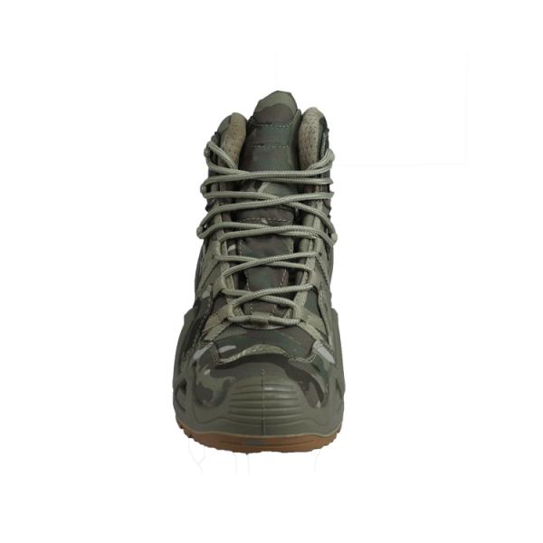 Long-Lasting Outdoor Shoes With Waterproof Upper And Metal Eyelets PUPU OEM Army Combat Boots
