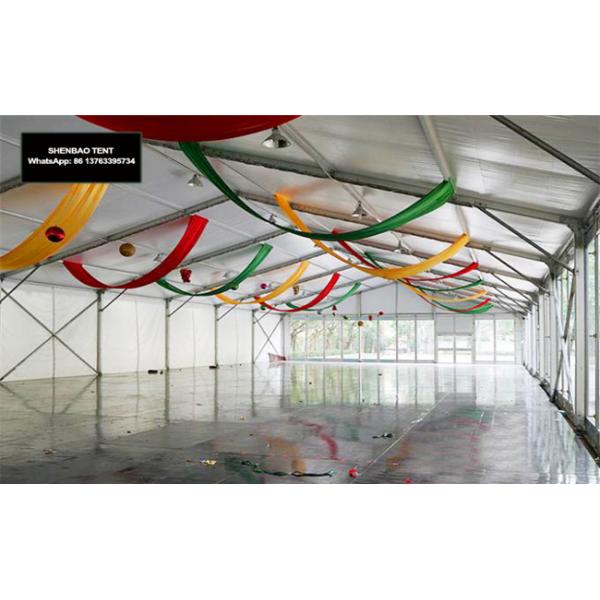 Anti Rust 30m Wide Luxury Wedding Tents For 1500 People