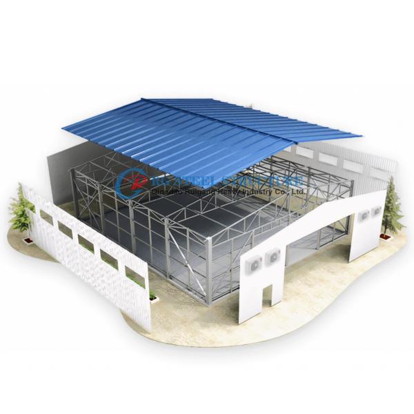 Clear Span Steel Building , Steel Construction Architecture Without Interior
