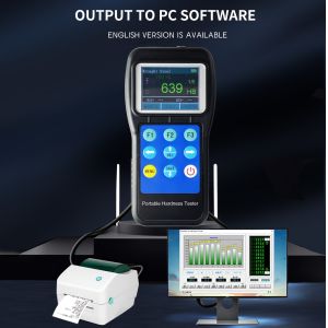 Quality Easy To Operate Portable Hardness Tester Compact Ultrasonic Hardness Tester Impact Resistant for sale