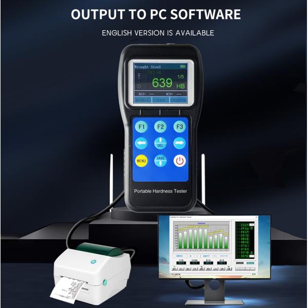 Easy To Operate Portable Hardness Tester Compact Ultrasonic Hardness Tester