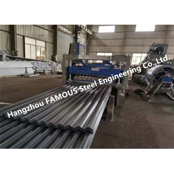 Buy 180 Tons Galvanized Color Steel Sheet And Q345b Steel Structure Members at wholesale prices