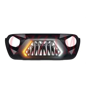 China Jeep JL JK 2007-2018 ABS Plastic Front Bumper Grille Middle Grille on sale