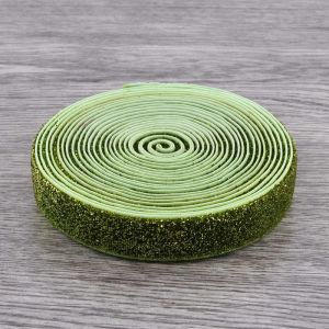 high quality Low MOQ 196 pantone color for hair band decoration glitter velvet