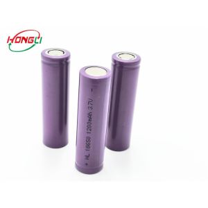 Quality Rechargeable 18650 Lithium Ion Cells Long Running Time Small Dimension for sale