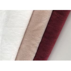 Super Soft 160CM Velvet Spandex Fabric Double Side Plush 280GSM 160CM For