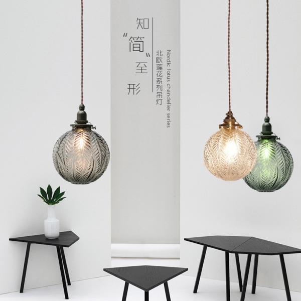 Glass Chandelier Hanging Lights Living Room Restaurant Pendant Lamps Shop Lights
