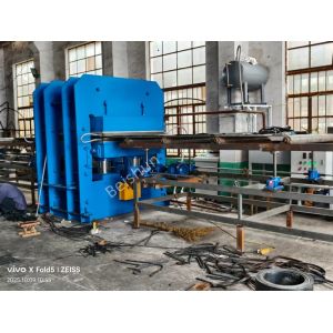 Frame Type Rubber Vulcanizing Press Machine with 500-ton Clamping Force for High