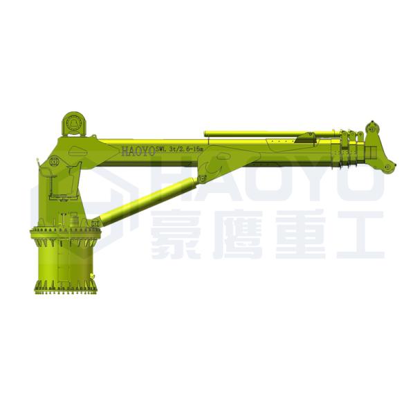Telescopic Manufacturers Carry Deck Mobile Boom Crane Marine Ship Deck Crane