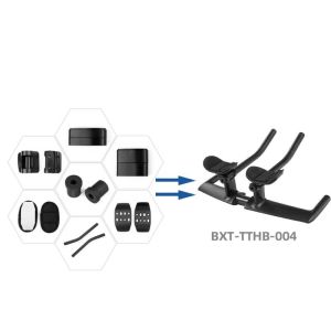 China Aero Carbon Fiber Triathlon Bike Handlebar TT Integrated Carbon Handlebar on sale