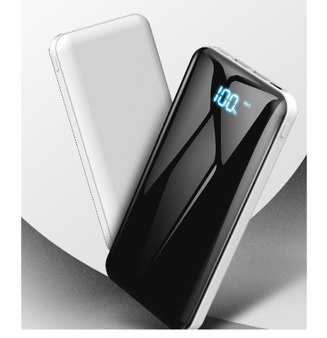 Buy Dual USB Power Bank Cell Phone Charger  ABS Plastic Shell Micro USB Interface at wholesale prices