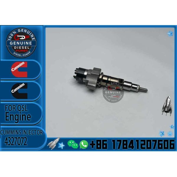 Buy C4327072 4327072 4928421 Diesel Fuel Injector for ISL9.5 Engine Common Rail Fuel Injectors Construction Machinery Engine Parts at wholesale prices