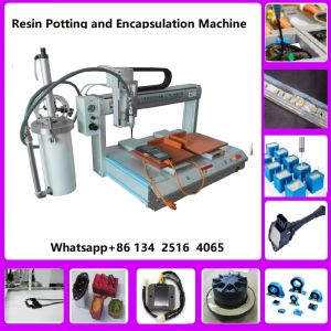 tire sensor epoxy potting and encapsuate machine