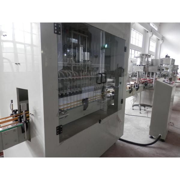 6 Nozzles Liquid Filling Machine Bleach Disinfectant Strong Acid Etc Corrosive