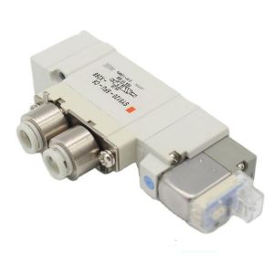 SMC Solenoid Valve SY5220-6LZD-C8 2 Position Double One-Touch Fitting Port Size