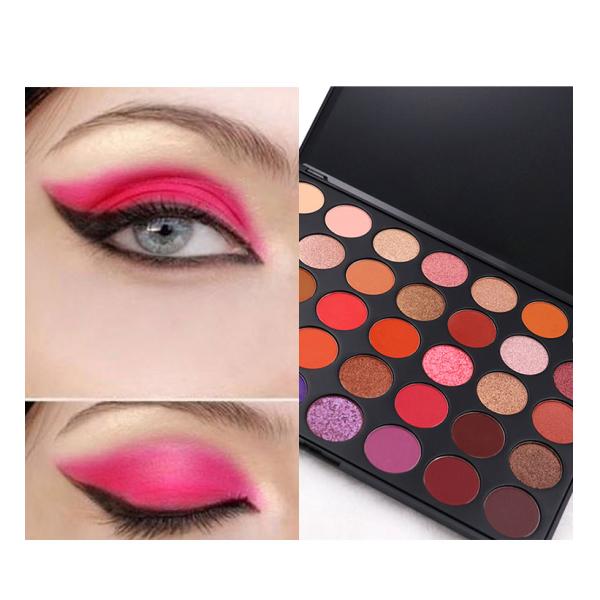 Waterproof 35 Color 160g Satin Finish Eyeshadow For Mature Eyes
