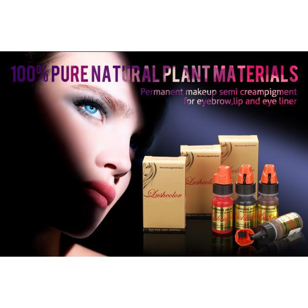 Lushcolor Cosmetic Semi Cream Eyebrow Tattoo Pigment Ink 8 ml / Bottle