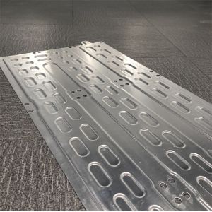 China 3003 Alloy EV Aluminum Liquid Cooling Cold Plate Silver on sale
