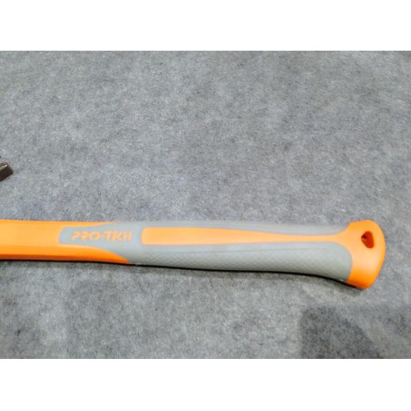 8OZ-24OZ steel claw hammer( XL0009) with polishing surface and durable double color rubber handle