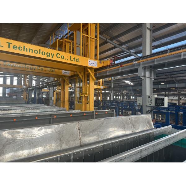 Conveyor System Chain Conveyor Anodizing Production Line With 180 Plusmn 20g/l
