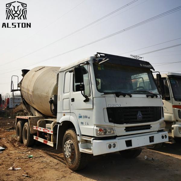 Buy Sinotruk Howo 12m3 Used Concrete Mixer Truck 6x4 LHD 336HP at wholesale prices