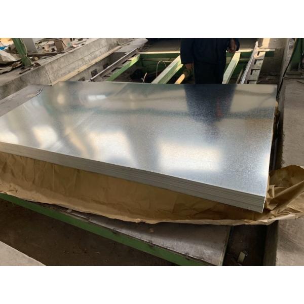 Buy DX53D Z120 Hot Dipped Galvanized Steel Sheet Minimized Spangle at wholesale prices