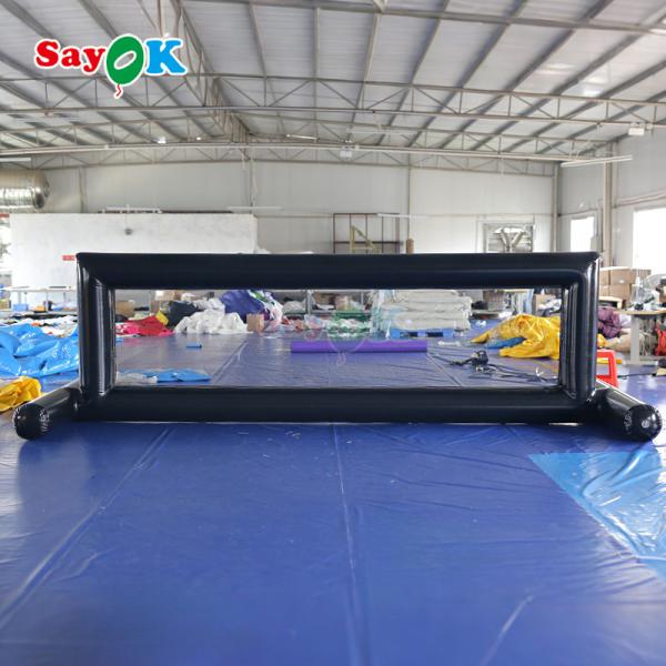 Pvc Inflatable Volleyball Court Pool Inflatable Water Volleyball Court for Outdoor Water Games