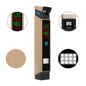 5MP LPR Camera System with Night Vision For Parking Lot & Gate Access Control,