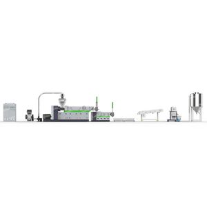 Automatic Waste Clean Plastic Recycling Machine With Single Screw Design