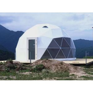 100km/H Wind Load 30M Waterproof PVC Geodesic Dome Tent Dome Camping Tent Dome