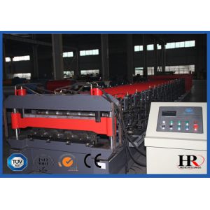 Quality Floor Deck Roll Forming Equipment / Compositive Automated Production Line for sale