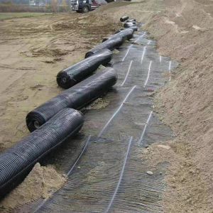 30kn Hdpe Polypropylene Uniaxial Geotextile Geogrid For Road Pavement Reinforcem