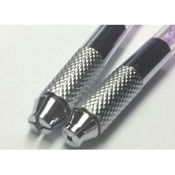 Newest Pink Crystal Manual permanent tattoo pen Eyebrow Handmade Pen
