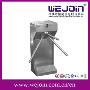 304 Stainless Steel Subway Tripod Turnstile Entry Systems Intelligent Barrier