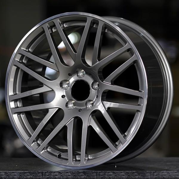 Mesh design gray paint 18 inch automobile rim forged alloy wheel 20 inch modified 5x112 5x120 5x114 3suppliers wheels