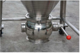 Easy Assembly Dome Valve / Clamp Valve / Flange Valve With Drive