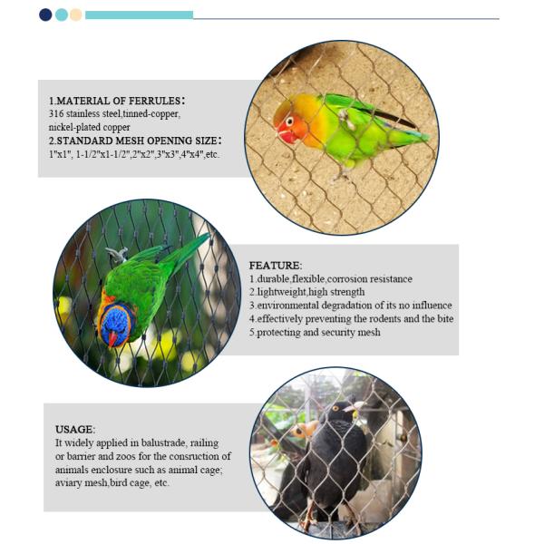 stainless steel cable netting