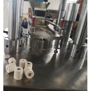 Automatic Electronic Ceramic Tablet Press Machine / Hydraulic Press With PLC /