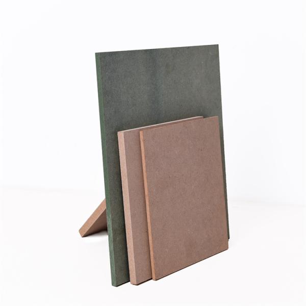 8mm 12mm 18mm MDF Laminated Board Embossed Prelaminated MDF Board