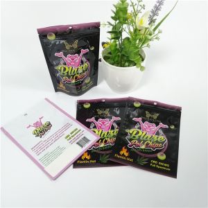 Moisture Proof Aluminum Foil Bags Customized Logo Mylar Foil Blunt Wrap