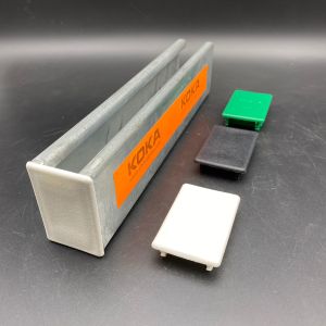 Quality PVC Custom Size Channel Strut Cap for sale