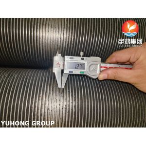 ASTM A376 TP347H Solid Fin Tube for Heat Exchangers
