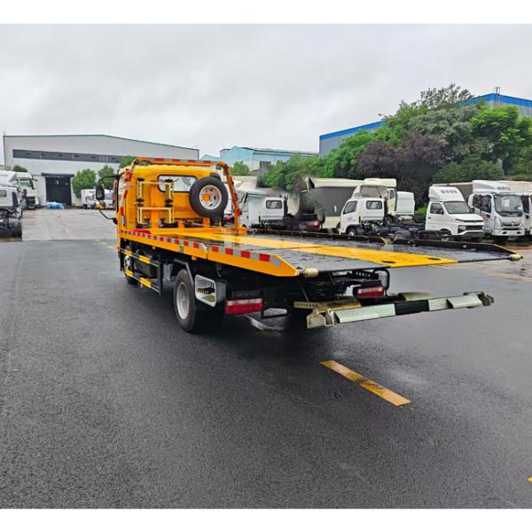 Customized 4x2 FAW 8Tons Tow Wrecker Truck With Landing Wrecker Truck Body