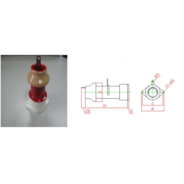 CCG11-1 Bottle Shaped High Power Ceramic Capacitor 1000pF 10KV
