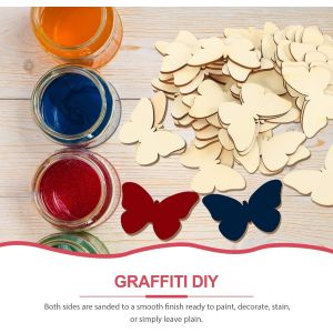 Unfinished Wooden Butterfly Cutout Wood Butterfly Crafts Wooden Butterfly
