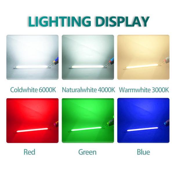Aluminum PCB COB LED Light Strip - Decorative, Landscape, Park Lighting, Waterproof & Dimmable