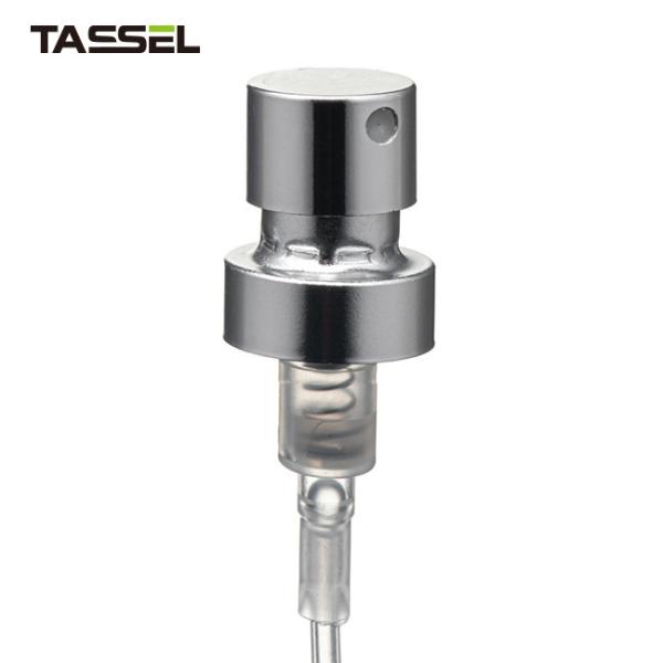 Buy 15mm Shiny Silver Perfume Crimp Pump Sprayer Perfume Mist Sprayer at wholesale prices