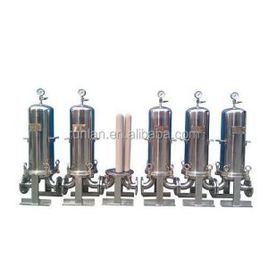 Customized Flanged Connection Water Filter Housing for 25kg of Stainless