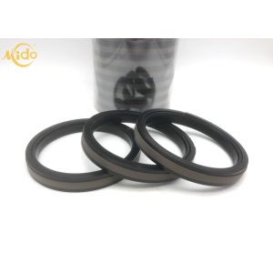 Excavator Hydraulic Cylinder Piston Seal SPGW 115 PTFE NBR Forklift Cylinder