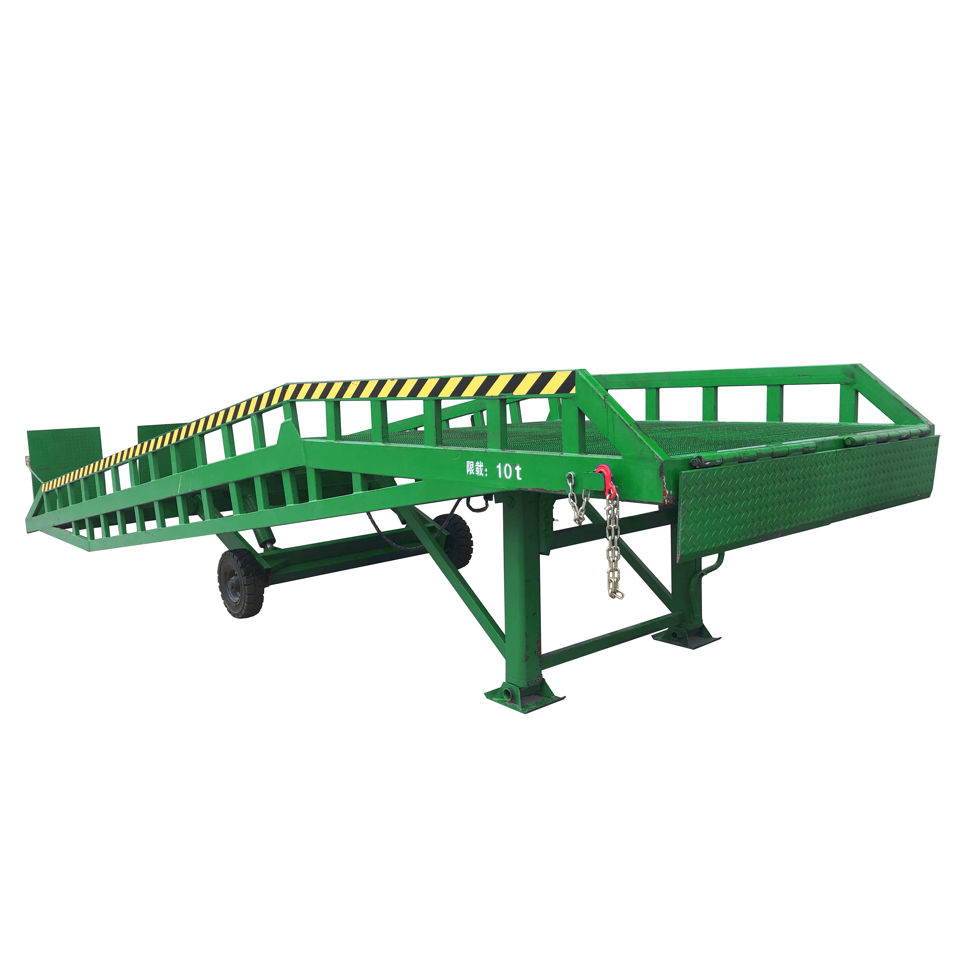 Adjustable Heavy duty Container mobile yard ramp for Loading Cargos